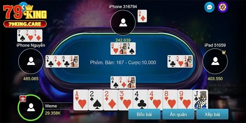 Bài Phỏm 79KING Hấp Dẫn - Đổi Thưởng Tại Nhà Cái Đỉnh Cao 3 Thủ thuật chơi phỏm trực tuyến tại 79KING