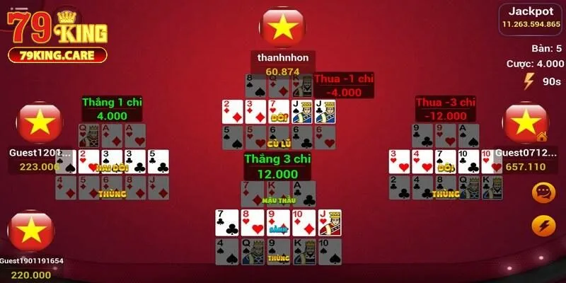 Bài Mậu Binh 79KING - Lựa Chọn Giải Trí Săn Thưởng Thú Vị 3 Tiến trình trải nghiệm ván bài Mậu Binh 79KING nổi bật