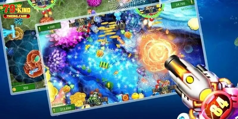 Bắn Cá Phát Tài 79KING - Trải Nghiệm Đại Dương Bất Tận 2 Các loại vũ khí đặc biệt trong game
